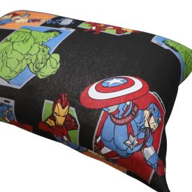 Fronha Avulsa Infantil 100% Algodão Marvel 1 Pç - Avengers Comics