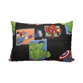 Fronha Avulsa Infantil 100% Algodão Marvel 1 Pç - Avengers Comics