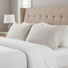 Fronha Avulsa Percal 100% Algodão Buona Fortuna - Poa Cru