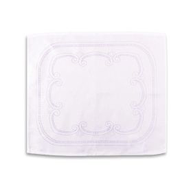 Fundo De Prato Liso Jacquard Creative - Branco