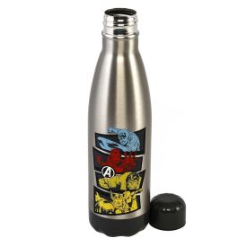 Garrafa Squeeze De Água Aço Inoxidável Personagens Marvel 750Ml - Heróis