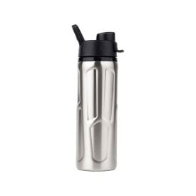 Garrafa Squeeze Aluminio com Alça Glay Wellmix 700Ml - Prata