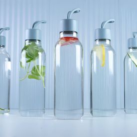 Garrafa Squeeze Liv Ou 700Ml - Azul Glacial