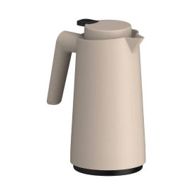 Garrafa Térmica com Gatilho Vercelli Unitermi 1 Litro - Bege