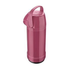 Garrafa Térmica Glt Pressão Lisa 1 Litro Invicta - Rosa