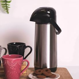 Garrafa Térmica Lumina Termolar 1 Litro - Prata