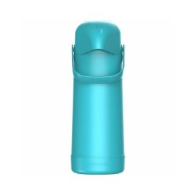 Garrafa Térmica Termolar Magic Pump 1 Litro - Verde Mar