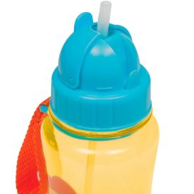 Garrafinha Infantil Com Canudo Animal Fun - Leão