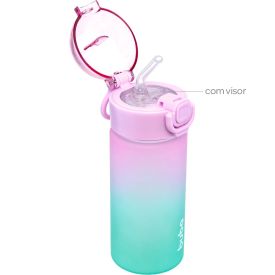 Garrafinha Infantil Degrandê Rosa Buba 450Ml - 18105