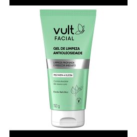 Gel De Limpeza Antioleosidade Facial 150G Vult Care