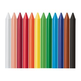Giz De Cera 12 Unidades Faber Castell - 141112