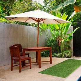 Tapete Grama Sintética Decorativa 1,00X2,00 M Kapazi - Verde