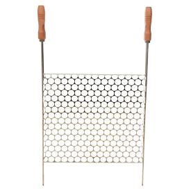Grelha Moeda Aço Carbono 44X47cm Metal Adm