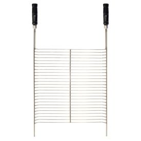Grelha Multiuso Inox 42X30cm Metal Adm