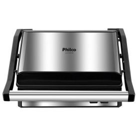 Grill e Sanduicheira Philco Inox 2 em 1 PGR21PI