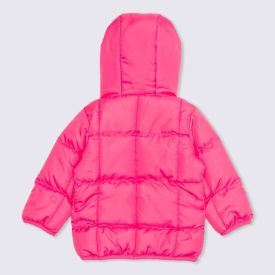 Jaqueta de Bebê Nylon com Capuz Yoyo Baby Rosa