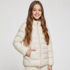 Jaqueta Infantil Aspen Menina 12 a 16 Anos Marmelada Off White