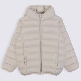 Jaqueta Juvenil Aspen Menina 12 a 16 Anos Com Capuz Marmelada Off White