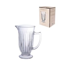 Jarra De Vidro Melina Hauskraft 1 Litro - Transparente