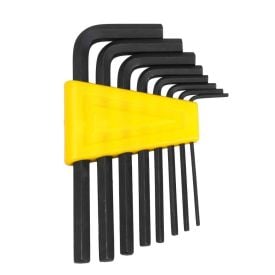 Jogo Chaves Allen Hexagonal Curtas 8 Peças Master Tools - ST78331