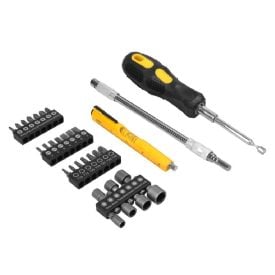 Jogo Chaves Com Bits 32 Peças Master Tools - ST78338
