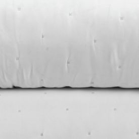 Jogo Cobre Leito Solteiro Requinte Hedrons - Branco