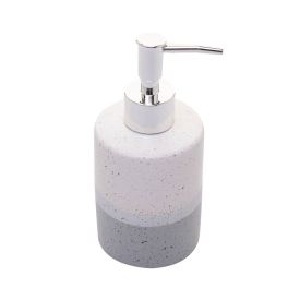 Jogo De Banheiro Cerâmica Degrade Lyor 2 Peças - Cinza