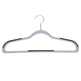 Jogo de Cabides Antiderrapantes 12 Peças Havan Casa - Preto e Cinza