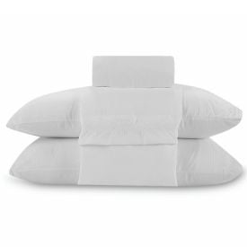 Jogo de Cama Bordado Casal Havan Casa 4 pçs - Branco