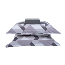 Jogo De Cama Casal Percal 200 Fios Buona Fortuna 3 Pçs  - Heitor Chumbo