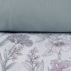 Jogo De Cama Casal 100% Algodão Royale Havan Casa 4 Peças - Joana Verde