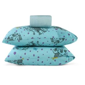 Jogo de Cama Casal Disney Portallar 3 pçs - Monstros SA