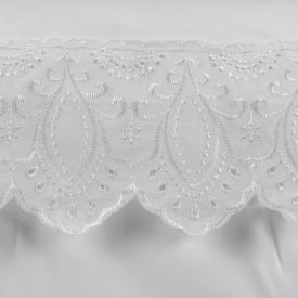 Jogo de Cama Casal Imperial com Renda Havan Casa 4 pçs - Branco