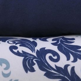 Jogo de Cama Casal Malha Solecasa Havan Casa 3 pçs - Julia Azul