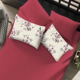 Jogo de Cama Casal Malha Solecasa Havan Casa 3 pçs - Hera Bloodstone