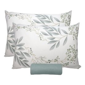 Jogo de Cama Casal Malha Solecasa Havan Casa 3 pçs - Madrid Verde Topaz