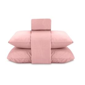 Jogo De Cama Casal Elegance Liso Havan Casa 4 P&ccedil;s - Rosa