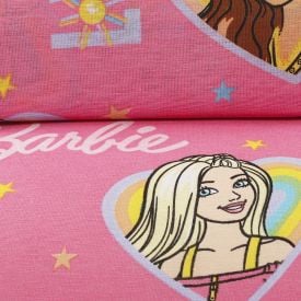 Jogo De Cama Infantil Estampado Lepper 2 Pçs - Barbie