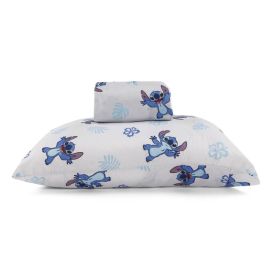 Jogo De Cama Infantil Solteiro Disney By Hedrons 2 Pçs - Stitch Fun