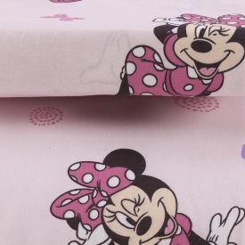 Jogo De Cama Infantil Solteiro Disney By Hedrons 2 Pçs - Minnie Dance