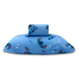 Jogo de Cama Infantil Solteiro Disney by Hedrons 2 pçs - Stitch Nope