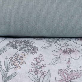 Jogo De Cama King 100% Algodão Royale 4 Peças - Joana Verde