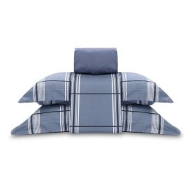 Jogo de Cama King 4Peças Buona Fortuna - Ravi Azul