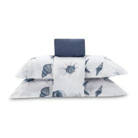 Jogo de Cama King 4Peças Buona Fortuna - Brisa Do Mar Azul