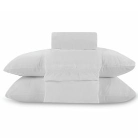 Jogo de Cama King Bordado Havan Casa 4 pçs - Branco