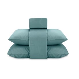 Jogo De Cama King Micropercal Liso Havan Casa 4 Peças - Verde