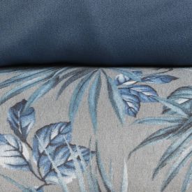 Jogo De Cama Queen Microfibra 150 Fios Havan Casa 4 Peças - Verona Azul