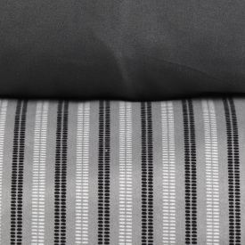 Jogo De Cama Queen Micropercal Havan Casa 4 Pçs - Miura Chumbo Geo