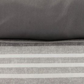 Jogo de Cama Queen Napoli Havan Casa 4 p&ccedil;s  - Fabr&iacute;cio Listra Cinza