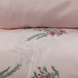 Jogo de Cama Queen Napoli Havan Casa 4 p&ccedil;s  - Romantic Flowers Rosa